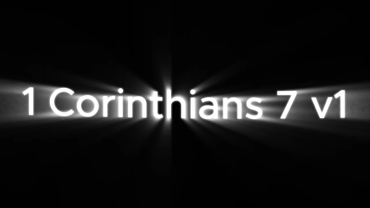 Watch 1 Corinthians 7 ( v1 & 2n ) - oud, violin, hand percussion, and rich melodic patterns on YouTube Watch 1 Corinthians 7 ( v1 & 2n ) - oud, violin, hand percussion, and rich melodic patterns on YouTube