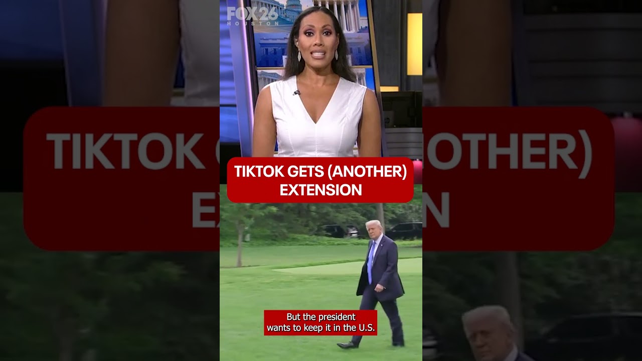 President Trump extends TikTok ban again for company to find US buyer
