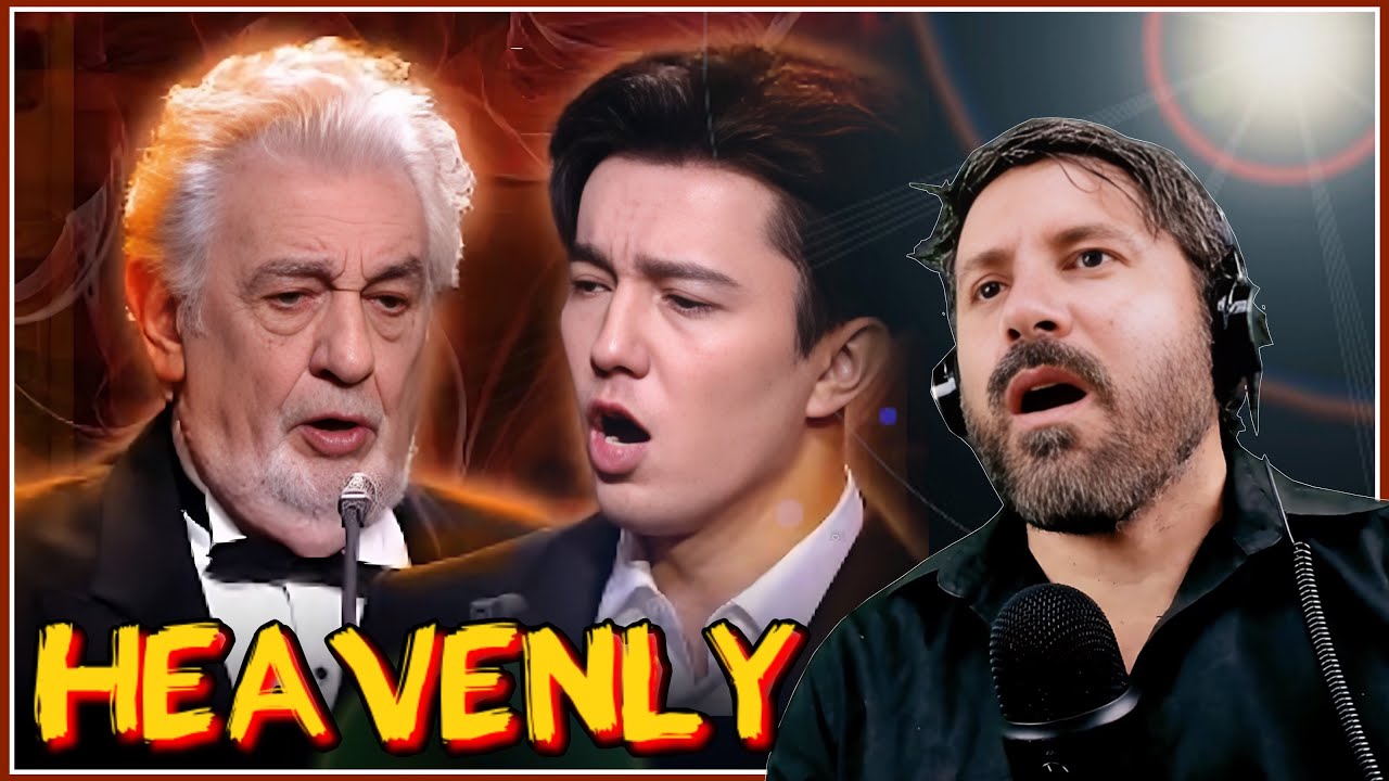 DIMASH & PLACIDO DOMINGO |  - The Pearl Fishers’ Duet: Au fond du Temple Saint | REACTION
