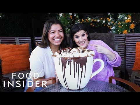 We Tried Giant Boozy Hot Cocoa That Costs $375