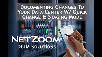 Document Data Center Changes Quickly & Easily Using NetZoom