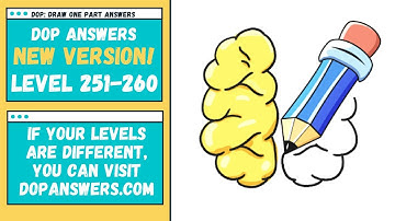 DOP Answers | Draw One Part Level 251-260