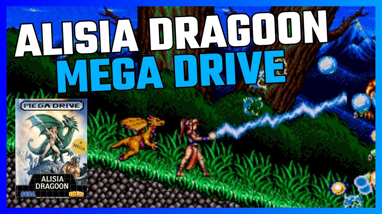 Alisia Dragoon Sur Megadrive - Jeu Complet Bon état