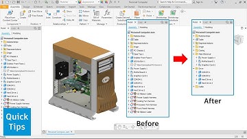 Autodesk Inventor | Folder for Assembly Parts/Components | Quick Tips