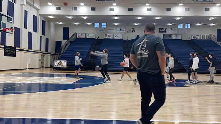 Time Laps of Freshman Playing Knockout