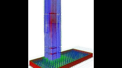 Staad Pro Mutistorey Building with Staircase design