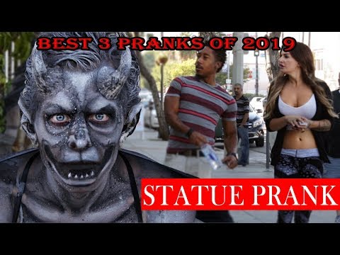 best-3-pranks-of-2018-19-|-statue-prank-|-funny-video