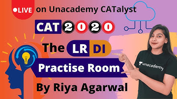 The LRDI Practise Room  | Daily Practise Problems for CAT 2021 By Riya Agarwal | Teaser