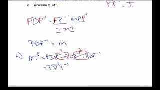IB MAI HL - 6.08.1 Diagonalizing to the Power