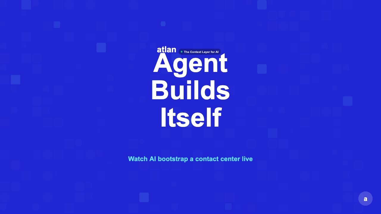Watch a Contact Center Agent Bootstrap Itself: Cursor + Atlan MCP