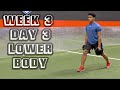 Offseason Football Workout Program: Lower Body | Week 3 Day 3