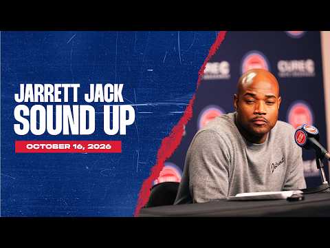 Post Game Press Conference l Jarrett Jack l Pistons vs Raptors I 10.16.26