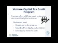 Canada’s Free Trade Agreements and B.C.’s Venture Capital Tax Credit Program