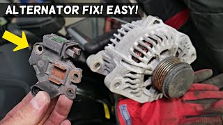 WHY MY ALTERNATOR QUIT WORKING, HOW TO FIX ALTERNATOR