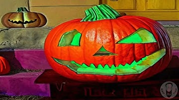 AI GENERATED VIDEO: HALLOWEEN SCENE LOOP VIDEO #19 (STABLE DIFFUSION)