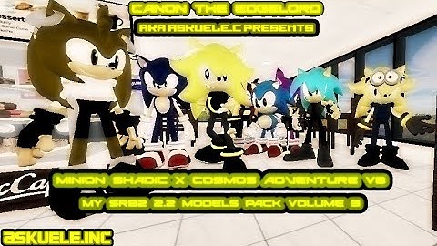 SRB2 2.2 My Models Pack Volume 3/Minion Shadic X Cosmos Adventure V8 (Download Link In Description)