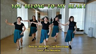 YOU BELONG TO MY HEART (Natalie Cole) | Line Dance - Beginner | Choreo : Duma Kristina S (INA)