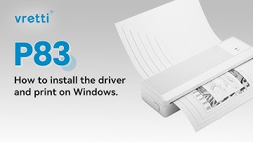 How to Install the #vretti P83 A4printer Driver on Windows