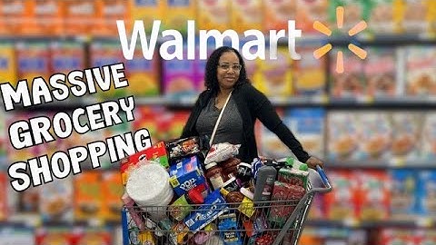 🛒Walmart| Big Family | Huge Grocery Haul | 2024 🤯