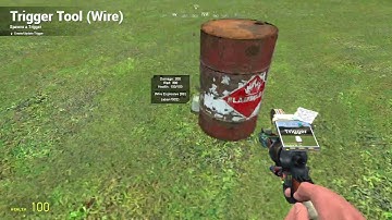 (wiremod) Trigger explosives