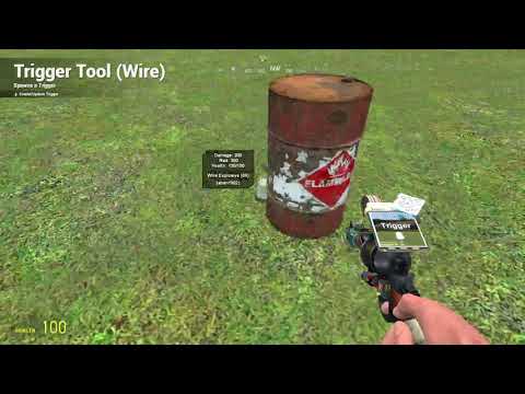 (wiremod) Trigger explosives