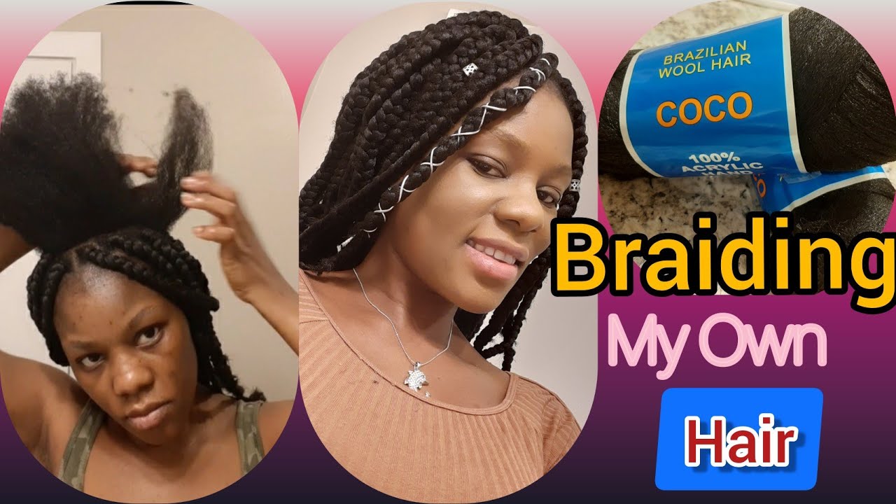 Step by step how to braid with Brazilian wool/How to braid your own
