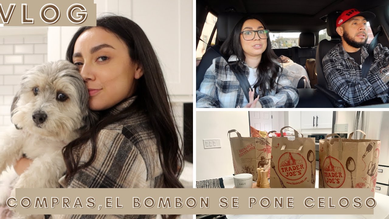 VLOG EL BOMBON SE PONE CELOSO, VOY AL SALON Y COMPRAS DEL SUPER