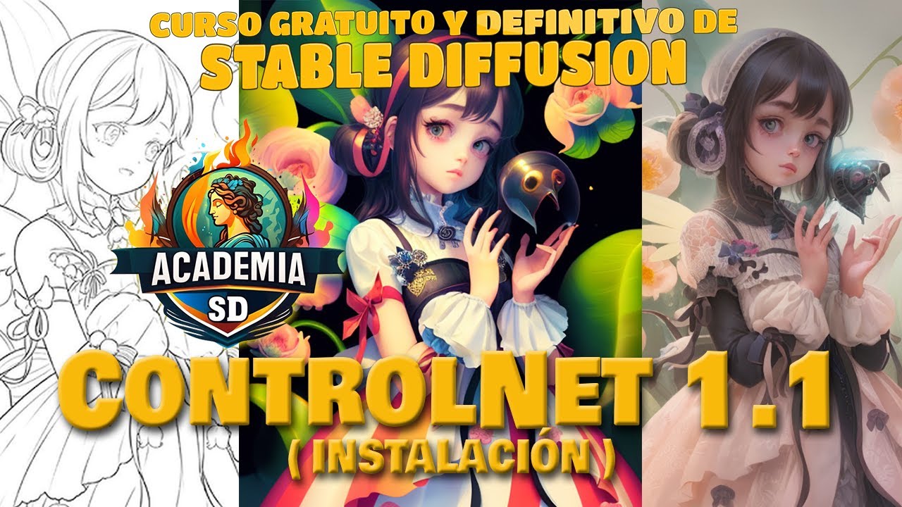 CURSO DE STABLE DIFFUSION - CAPÍTULO 10: ControlNet 1.1 (Instalación ...
