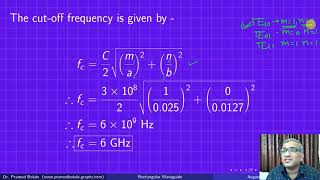 Rectangular Waveguide  - Numerical 2