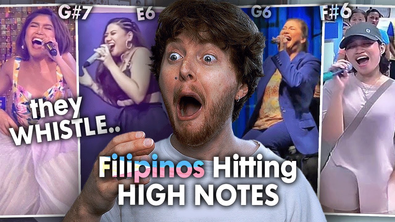 THEY GO HIGHER! (Filipino Singers INSANE High Notes | Reaction)