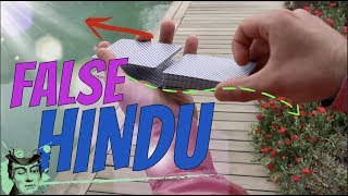 Hindu Shuffle FALSE CARD SHUFFLiNG magic trick TUTORiAL