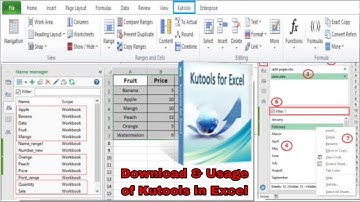 How to use Kutools for Excel || How to Download Kutools for Excel