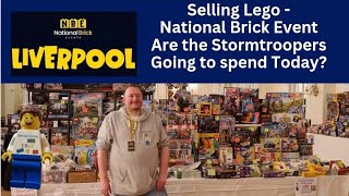 Selling Lego Investment at Liverpool National Brick Event Convention 5th May Festival
