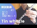 【ティンホイッスル解説動画#1】持ち方・構え方・音階の鳴らし方【入門者向け】