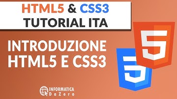 Introduzione | HTML5 e CSS3 Tutorial ITA