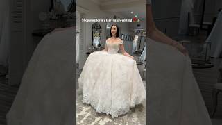 Shopping for my fairytale wedding dress ✨ Ines Di Santo Belle and Angelica