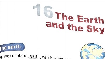 2.10.20 Class 1 EVS Ch 16  The earth and the sky  Part 1