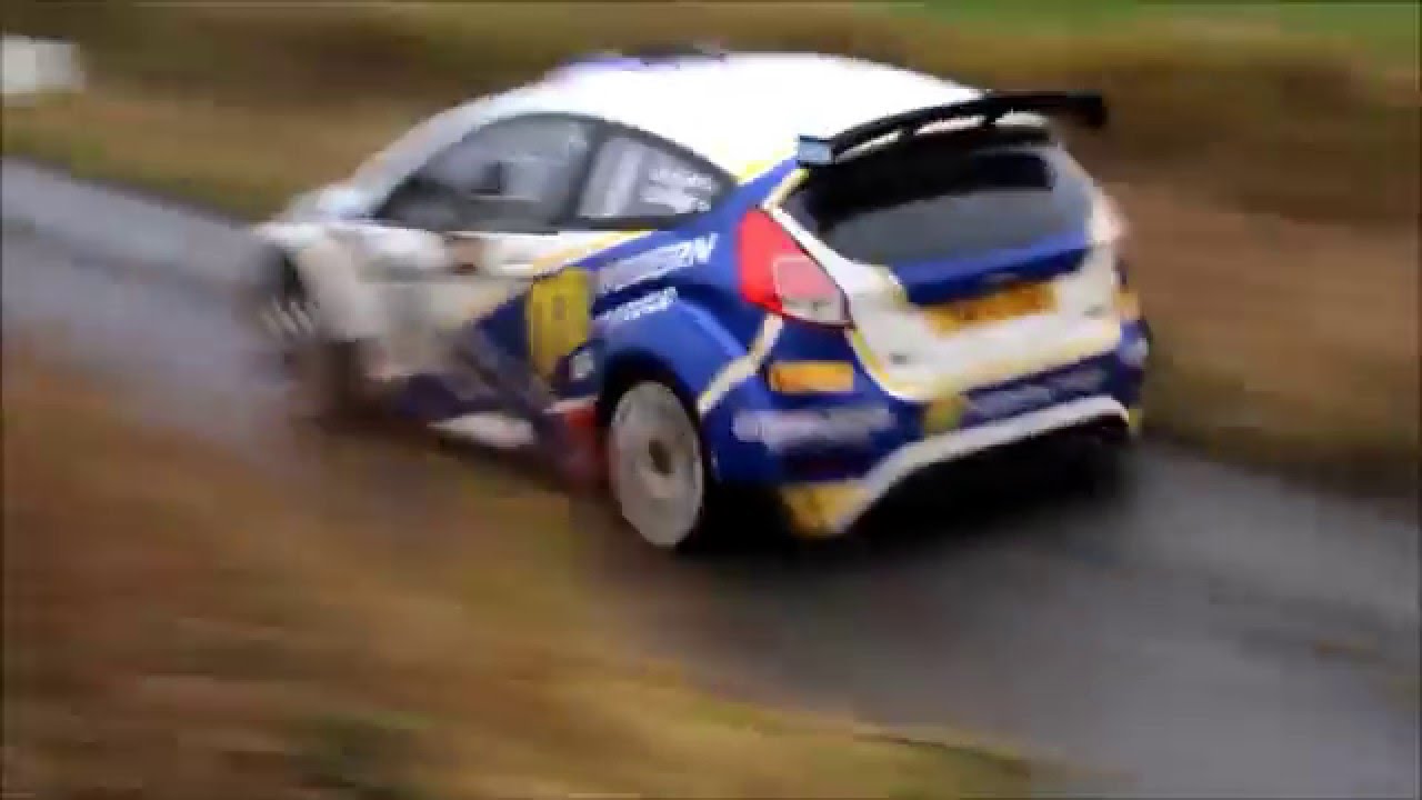 Alastair Fisher Overshoot Galway International  Rally