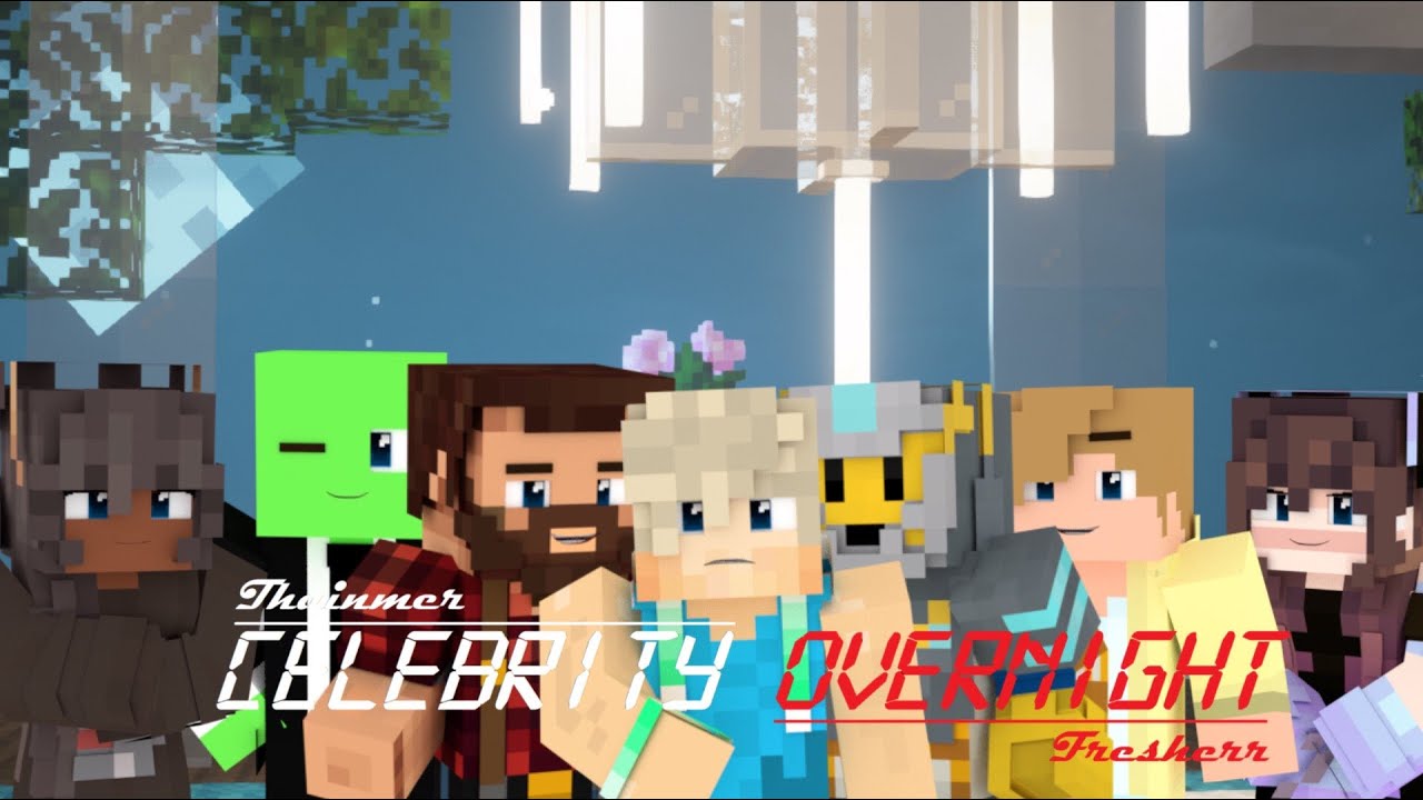 Hollywood Party - Celebrity Overnight (Minecraft Roleplay) [EP1] - YouTube