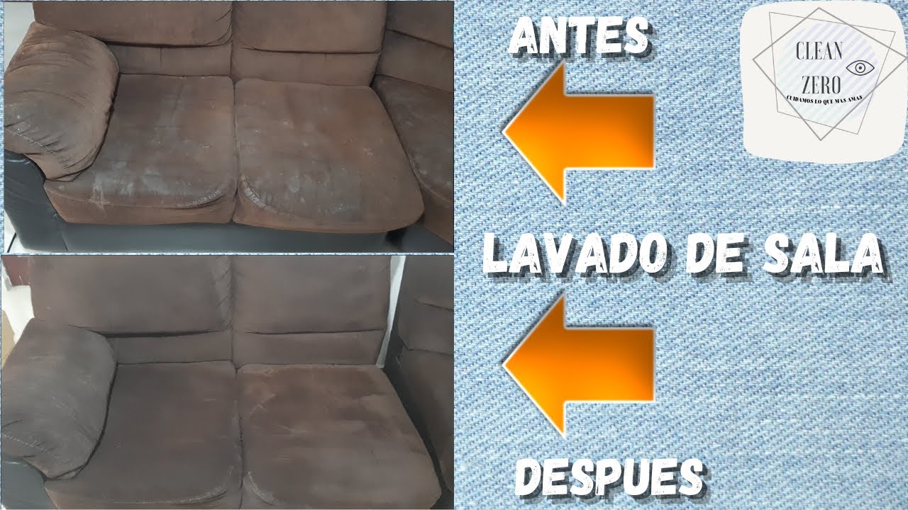 Aprende CÓMO LIMPIAR los SILLONES de tu SALA y dejarlos IMPECABLES