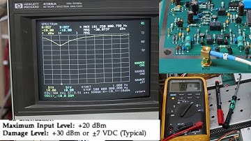 HP 4195A repair again (blunder...)