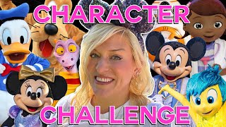 DISNEY WORLD CHALLENGE: Meeting 40 Characters | Magic Kingdom, EPCOT, Hollywood Studios screenshot 5