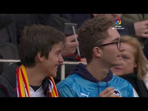Calentamiento Valencia CF vs FC Barcelona