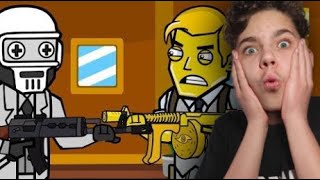 ICH reagiere auf ,,Midas &amp; The Yacht | The Squad (Fortnite Animation),,