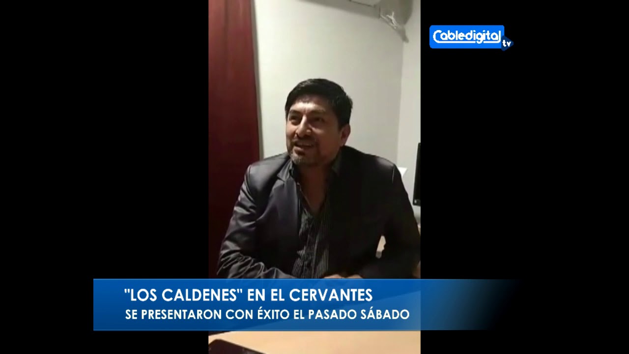 LOS CALDENES EN EL CERVANTES SE PRESENTARON CON EXITO EL PASADO SABADO PARTE II huinca renaco