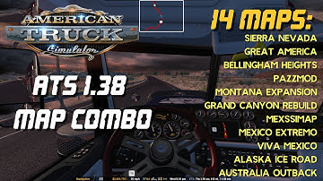 American 14 Maps Combo ATS 1.38 (incl. Great America, Bellingham, Montana, Australia) * 2 min guide