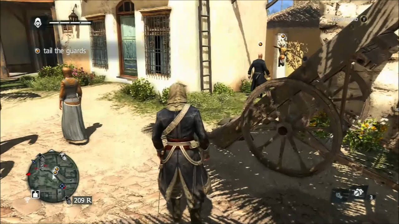 Assassin's Creed 4 Black Flag Tail the Guards