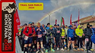 TRAIL SAN PABLO 2024 POR MAYAYO: Miguel Heras y Gemma Arenas entre nieve y  barro, Montes de Toledo