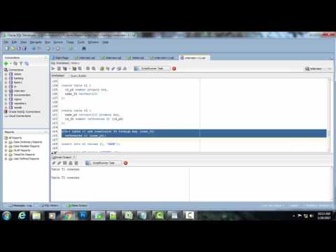SQL Scenario 3 - Circular Foreign key Problem