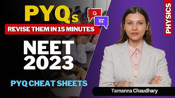 Revise NEET PYQs in 15 Minutes | My Handmade PYQ Cheat Sheets 2.0 for Physics | Crack NEET 2023